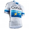Conjunto Maillot + Culotte Corto con tirantes 2020 Team Cofidis N002